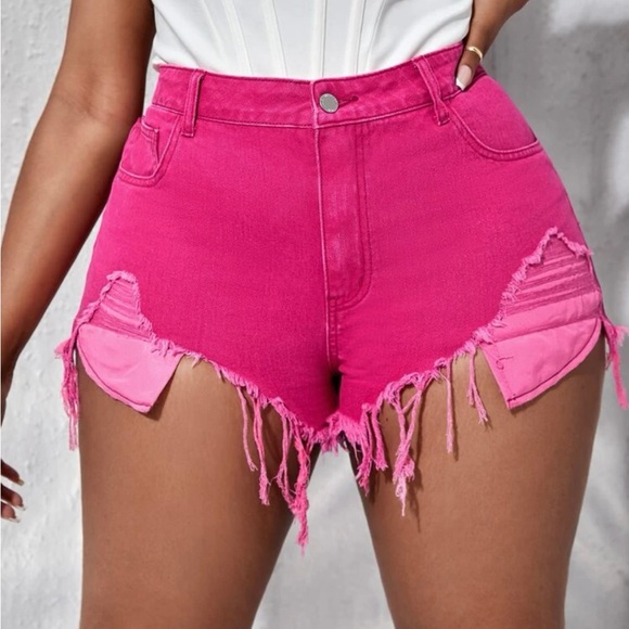Brand new hot pink shorts - Picture 1 of 4